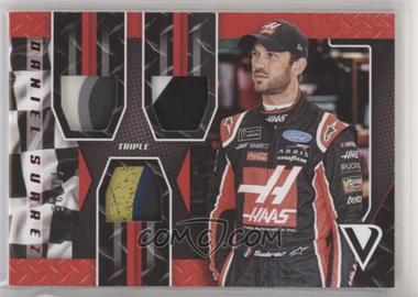 2019 Panini Victory Lane - Triple Swatches - Red #TS-DS - Daniel Suarez /25