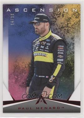 2020 Panini Chronicles - Ascension - Red #4 - Paul Menard /99