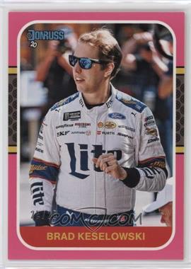 2020 Panini Donruss NASCAR - [Base] - Pink #148 - Retro 1987 - Brad Keselowski /25