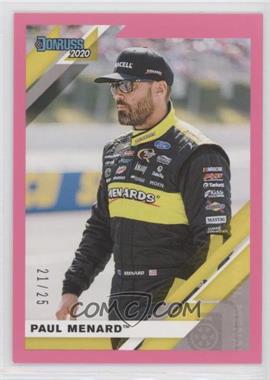 2020 Panini Donruss NASCAR - [Base] - Pink #48 - Paul Menard /25