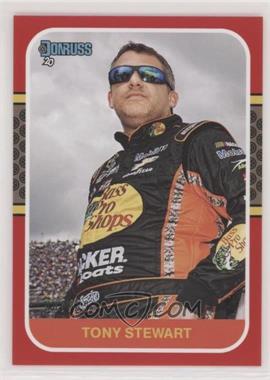 2020 Panini Donruss NASCAR - [Base] - Red #156 - Retro 1987 - Tony Stewart /299