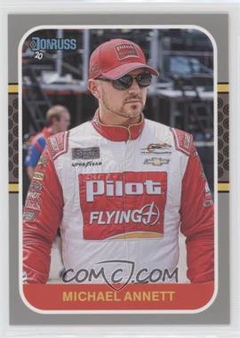 2020 Panini Donruss NASCAR - [Base] - Silver #186 - Retro 1987 - Michael Annett