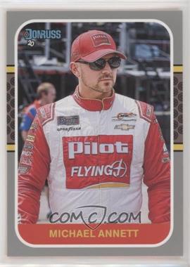 2020 Panini Donruss NASCAR - [Base] - Silver #186 - Retro 1987 - Michael Annett