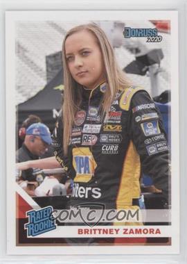 2020 Panini Donruss NASCAR - [Base] #22 - Rated Rookie - Brittney Zamora