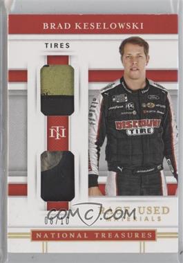 2020 Panini National Treasures - Dual Race Used Tires - Prime #DRU-BK - Brad Keselowski /10