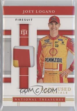 2020 Panini National Treasures - Race Used Firesuits - Prime #RU-JL - Joey Logano /2