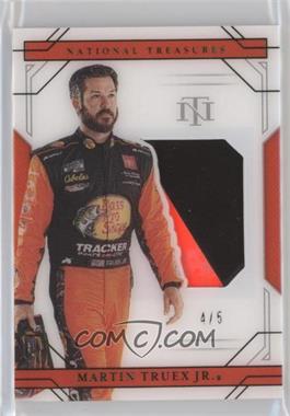 2020 Panini National Treasures - Silhouettes - Green #S-MT - Martin Truex Jr. /5 [EX to NM]