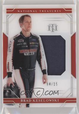 2020 Panini National Treasures - Silhouettes - Silver #S-BK - Brad Keselowski /15