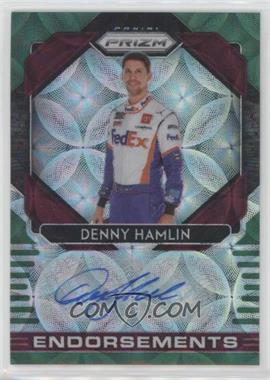 2020 Panini Prizm - Endorsements - Green Scope Prizm #E-DH - Denny Hamlin /75