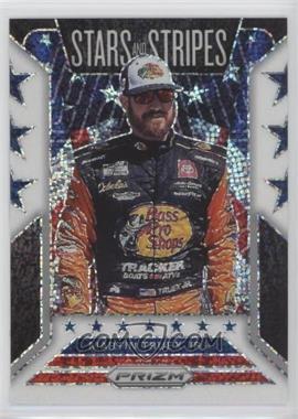 2020 Panini Prizm - Stars and Stripes - White Sparkle Prizm #SS11 - Martin Truex Jr.