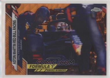 2020 Topps Chrome Formula 1 - [Base] - Orange Wave Refractor #194 - F1 Award Winners - Aston Martin Red Bull Racing /25