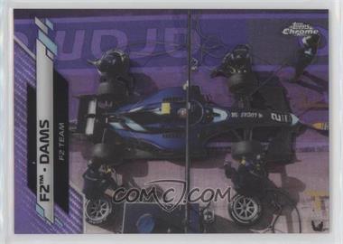 2020 Topps Chrome Formula 1 - [Base] - Purple Refractor #101 - F2 Crew - Dams /399