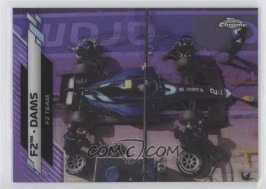 2020 Topps Chrome Formula 1 - [Base] - Purple Refractor #101 - F2 Crew - Dams /399