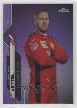 2020 Topps Chrome Formula 1 - [Base] - Purple Refractor #3 - F1 Racers - Sebastian Vettel /399