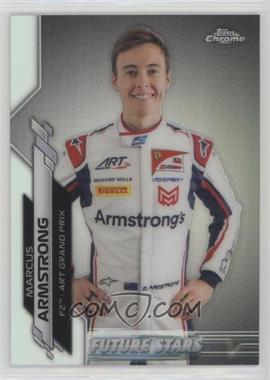 2020 Topps Chrome Formula 1 - [Base] - Refractor #45 - Future Stars - Marcus Armstrong