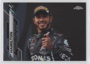 2020 Topps Chrome Formula 1 - [Base] #174 - F1 Racers - Lewis Hamilton