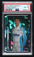 F1 Racers - George Russell [PSA 8 NM‑MT] #/99