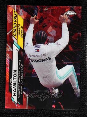 2020 Topps Chrome Sapphire Edition Formula 1 - [Base] - Red Refractor #138 - Grand Prix Winners - Lewis Hamilton /5