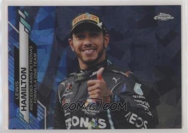 2020 Topps Chrome Sapphire Edition Formula 1 - [Base] #174 - F1 Racers - Lewis Hamilton