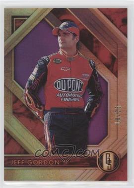 2021 Panini Chronicles - Gold Standard - Purple #14 - Jeff Gordon /25