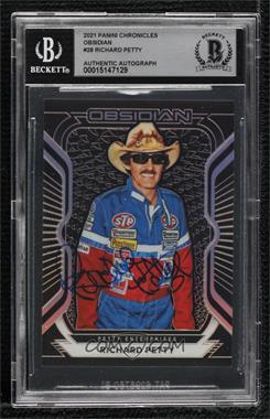 2021 Panini Chronicles - Obsidian #28 - Richard Petty [BAS BGS Authentic]