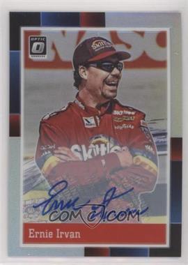 2021 Panini Donruss NASCAR - Optic - Holo Signatures #67 - Retro 1988 - Ernie Irvan /99