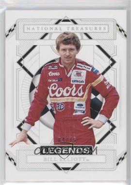 2021 Panini National Treasures - [Base] - Holo Silver #51 - Legends - Bill Elliott /15