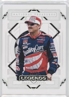 2021 Panini National Treasures - [Base] - Holo Silver #56 - Legends - Dale Jarrett /15