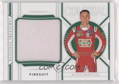 2021 Panini National Treasures - Colossal - Race Used Firesuits #C-KH - Kevin Harvick /25
