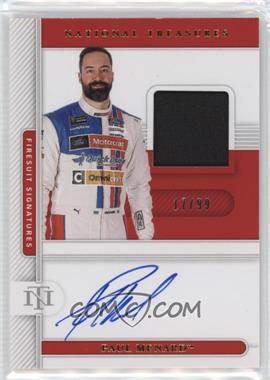 2021 Panini National Treasures - Firesuit Signatures #FS-PM - Paul Menard /99