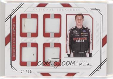 2021 Panini National Treasures - Quad Race Used - Sheet Metal #QRU-BK - Brad Keselowski /25