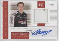 Brad Keselowski #/15