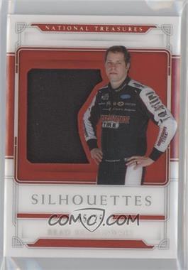 2021 Panini National Treasures - Silhouettes - Holo Silver #S-BK - Brad Keselowski /25