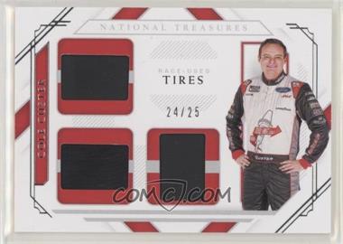 2021 Panini National Treasures - Triple Race Used - Tires #TRU-CC - Cole Custer /25