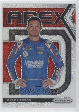 2021 Panini Prizm - Apex - White Sparkle Prizm #A15 - Kyle Larson