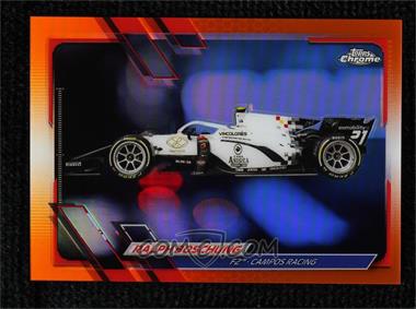 2021 Topps Chrome Formula 1 - [Base] - Orange and Red Refractor #122 - F2 Cars - Ralph Boschung