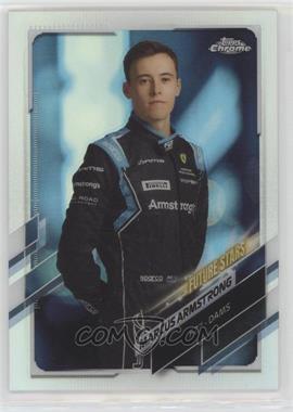 2021 Topps Chrome Formula 1 - [Base] - Refractor #73 - F2 Racers Future Stars - Marcus Armstrong