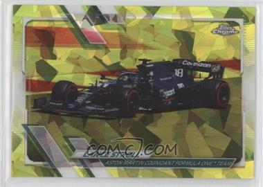 2021 Topps Chrome Sapphire Edition Formula 1 - [Base] - Chartreuse #103 - F1 Cars - Lance Stroll /199