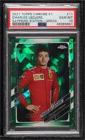 F1 Racers - Charles Leclerc [PSA 10 GEM MT] #/75