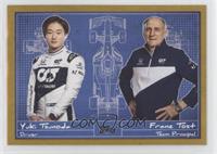 Franz Tost, Yuki Tsunoda #/50