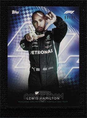 2021 Topps Formula 1 Lights Out - On Demand [Base] - Blue #_LEHA.1 - Lewis Hamilton /99