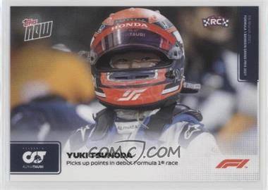 2021 Topps Now F1 - [Base] #003 - Yuki Tsunoda /17586