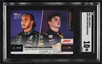 Lewis Hamilton, Max Verstappen [SGC 10 GEM] #/26,375