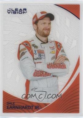 2022 Panini Chronicles - Clear Vision - Blue #13 - Dale Earnhardt Jr /50