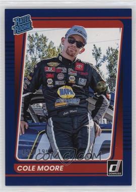 2022 Panini Donruss NASCAR - [Base] - Navy Blue #31 - Rated Rookie - Cole Moore /199