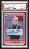 Retro 1981 - Rusty Wallace [PSA 10 GEM MT] #/99