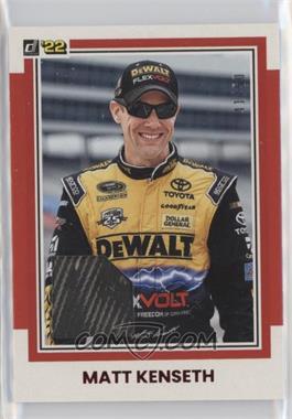 2022 Panini Donruss NASCAR - Retro 1981 Relics - Red #R81R-MK - Matt Kenseth /50