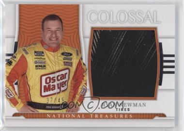 2022 Panini National Treasures - Colossal Race Used - Sheet Metal #RUF-RN - Ryan Newman /49