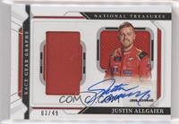 Justin Allgaier #/49