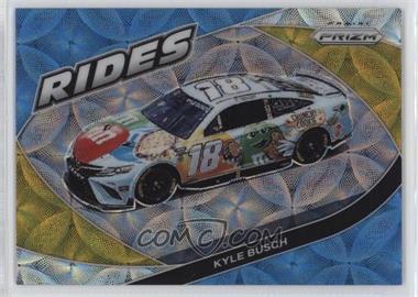 2022 Panini Prizm - [Base] - Carolina Blue Scope Prizm #67 - Rides - Kyle Busch /99